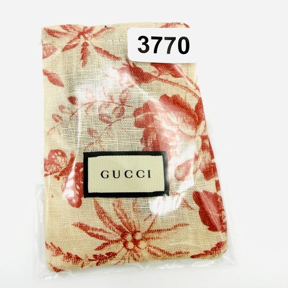 3770 GUCCI JEWELRY FABRIC DRAWSTRING BAG - Picture 3 of 3